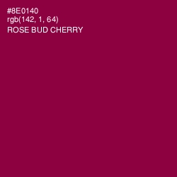 #8E0140 - Rose Bud Cherry Color Image